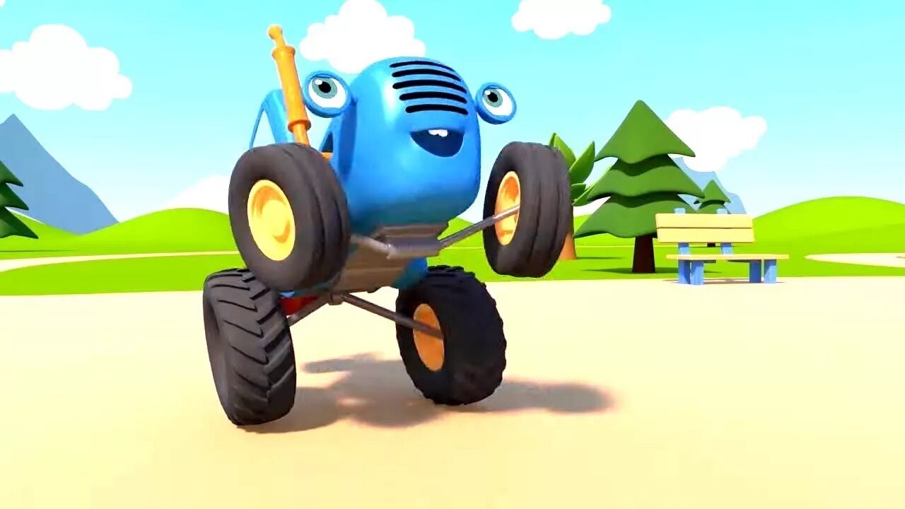 Просмотр синий трактор. Трактор Гоша трактор. Трактор Гоша поливалка. Гоша трактор Гоша.