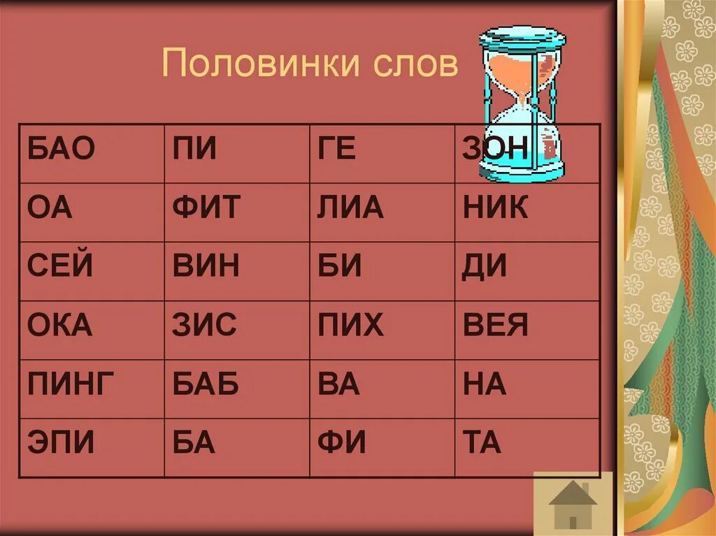 Складывание слов из половинок. Соедини половинки слов. Соедини половинки слов 1 класс. Читаем половинки слов. Вторая половинка слова