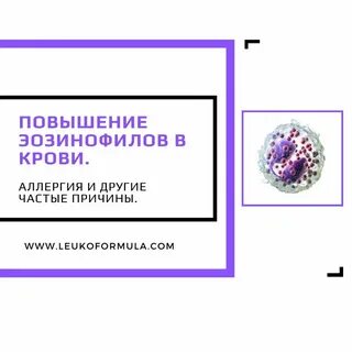 Эозинофилы при аллергии