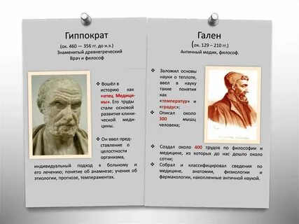 Гиппократ стал одним из первых ученых выделивших