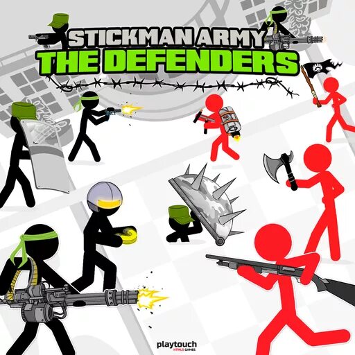 Игры человечки одну. Stickman игра. Стикмен защитник. Стикмен армия защитники. Игра человечки.