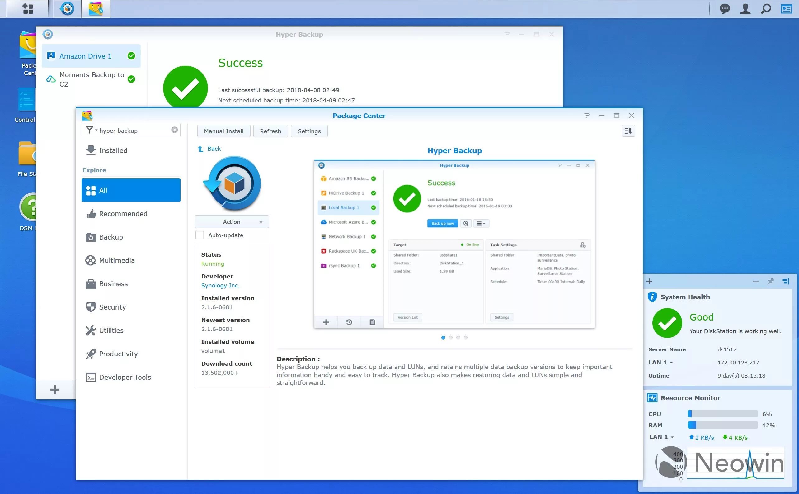 Копирование на synology. Бэкап на synology. hyper backup настройка. synology резервное копирование windows. приложение для бэкапа на synology.