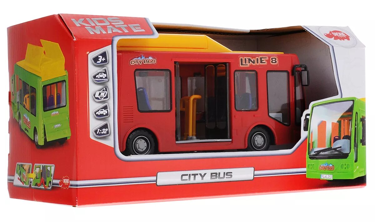 City toys. Dickie Toys автобус. Микроавтобус Dickie Toys 3306002 30 см. Dickie Toys городской автобус. Автобус Dickie Toys City.