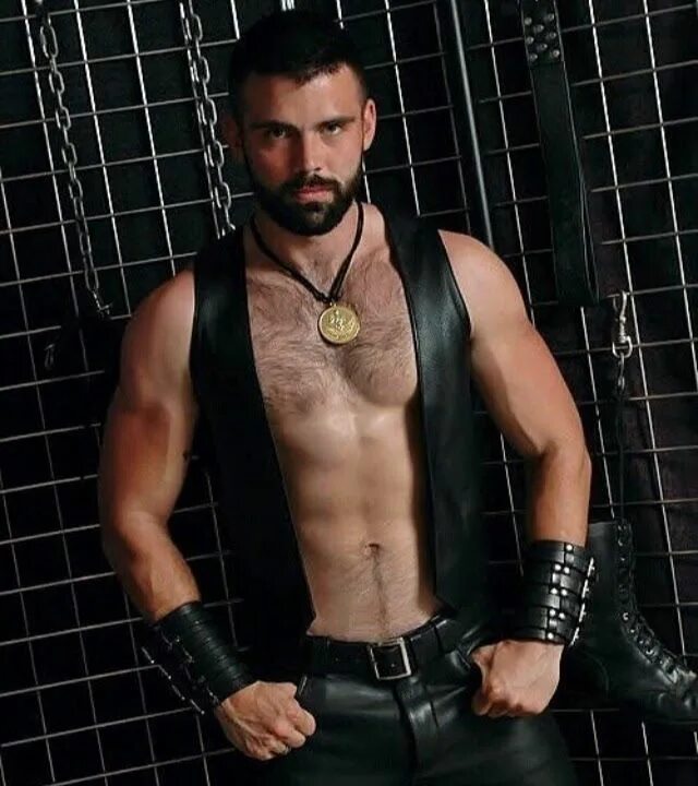 Leather Master men. Leather gays
