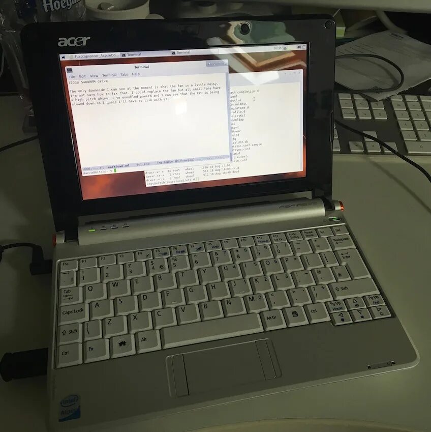 FREEBSD на ноутбуке. Lenovo f1 when turning on Notebook.