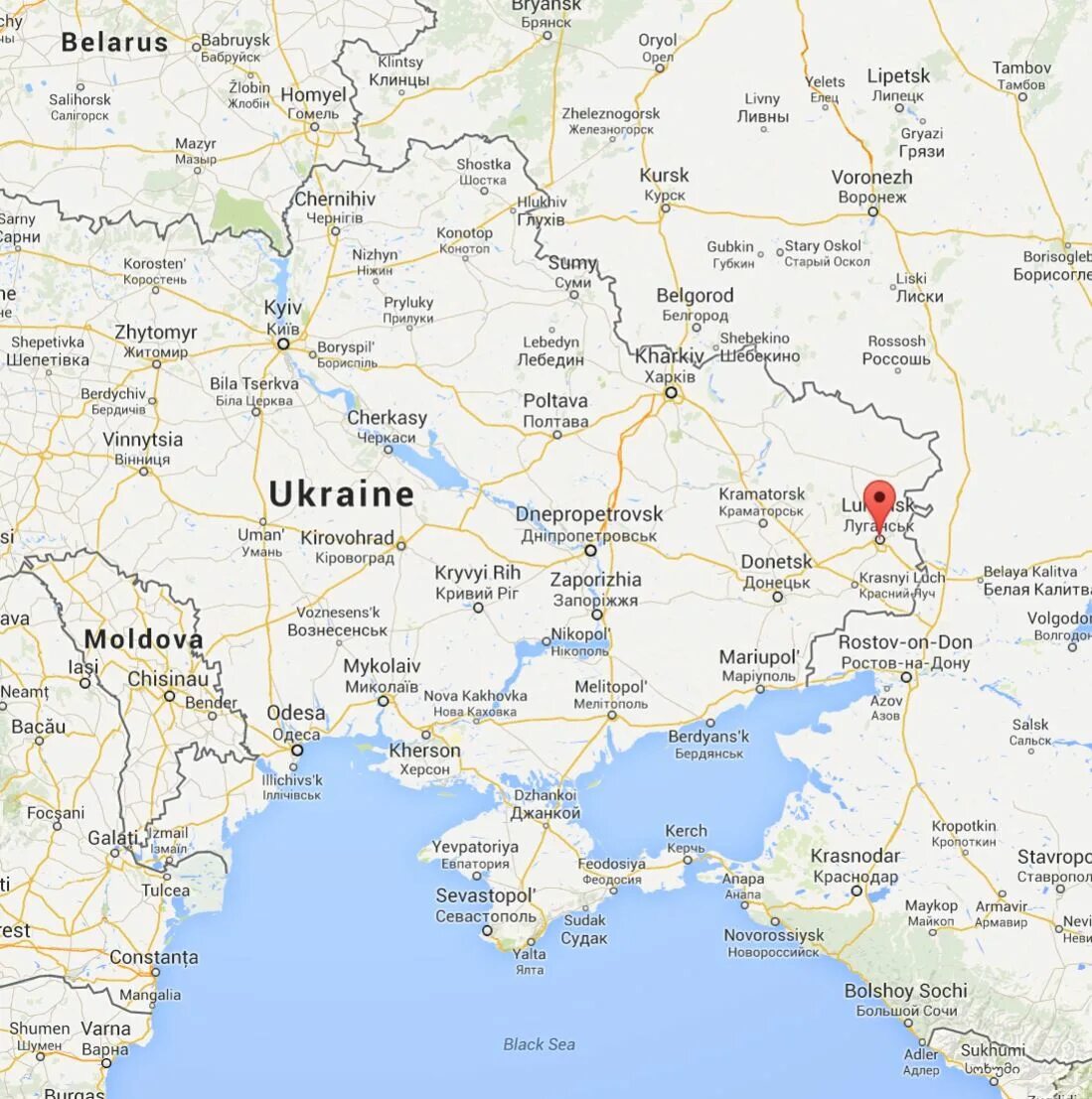 Карта украины клинцы. Карта украины. Клинцы брянская область с кем граничит. Гугл карты луганск. Клинцы брянская область граница с украиной.