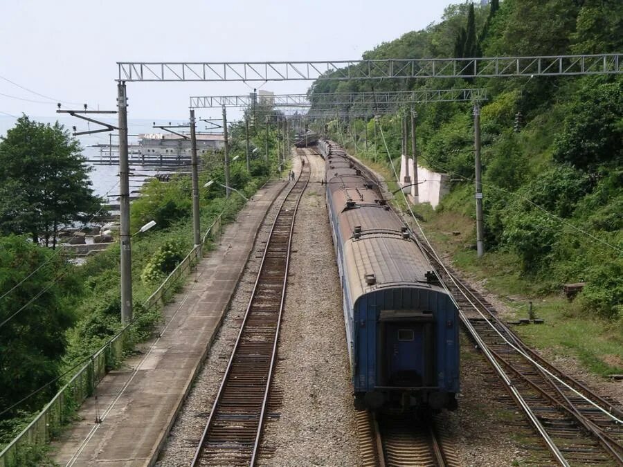 Станция кавказской железной дороги