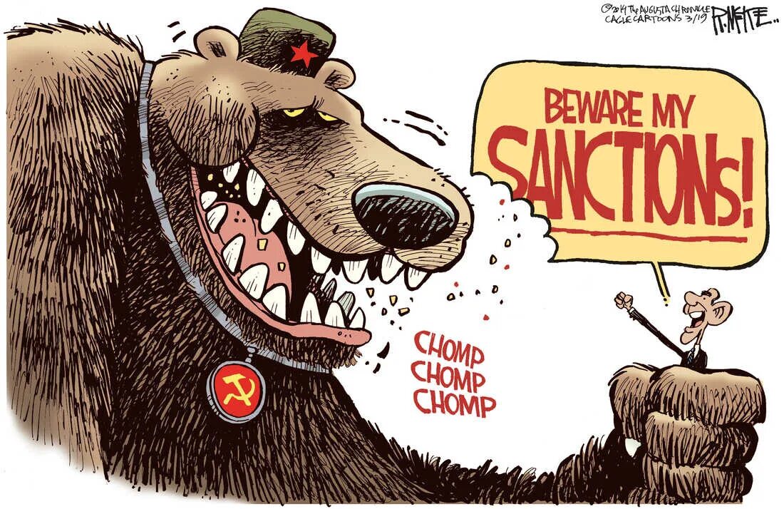 Due to the sanctions