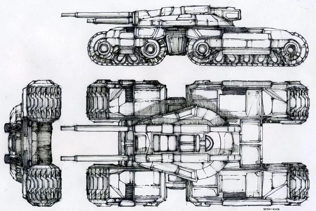 Устройство военной техники. Танк мамонт Command and Conquer. Command & Conquer 4: танк мамонт. Sci-Fi Tank чертеж. Танк будущего вид сбоку.