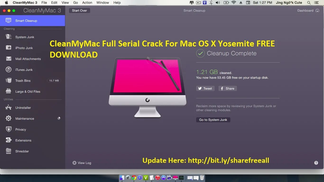 Cleanmymac 3