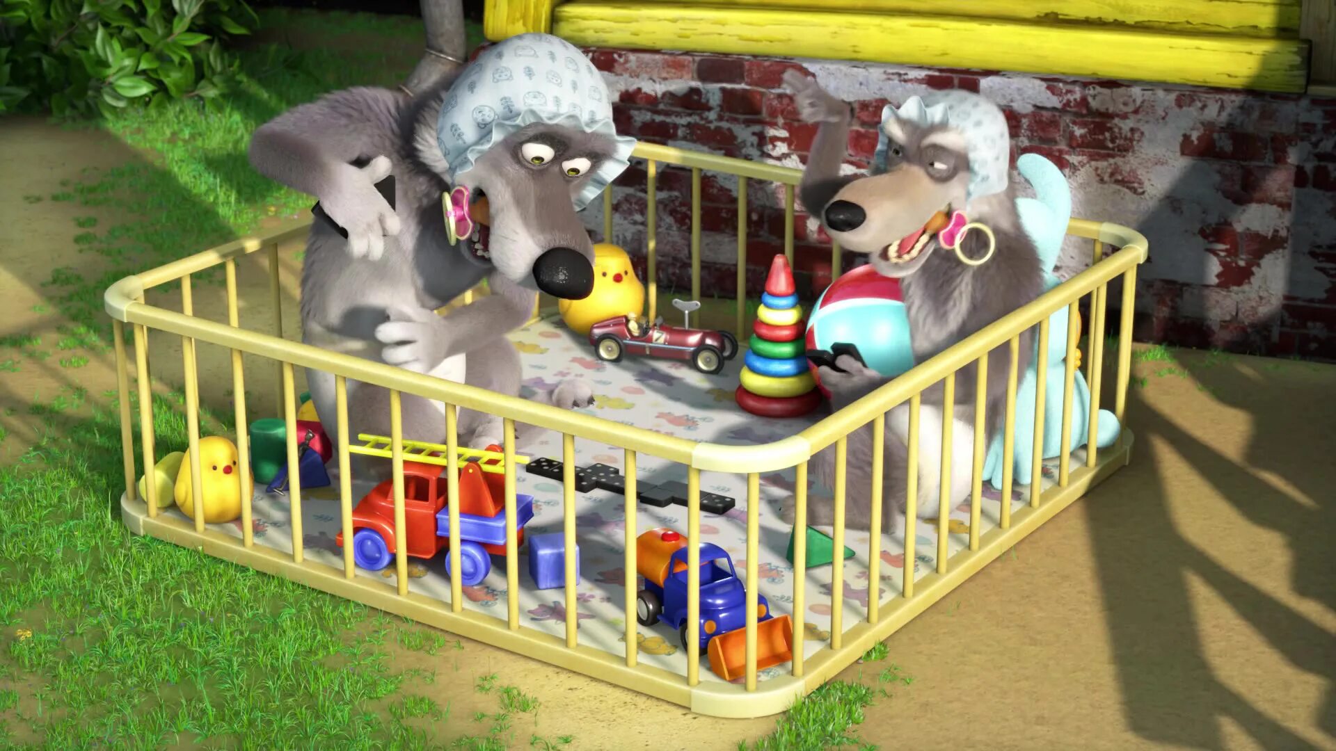 маша и медведь волка не корми