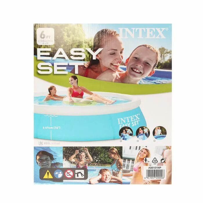 Бассейн intex 28101. Бассейн intex easy set 28101. 28101 intex коробка. бассейн easy set 183х51см. intex easy set 183x51.