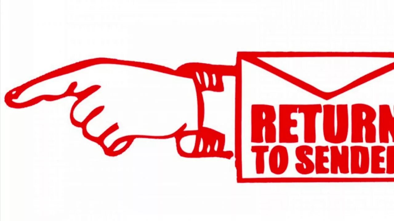 Sender null. Return to sender. «return to sender» элвис. to return. 926923 sender.