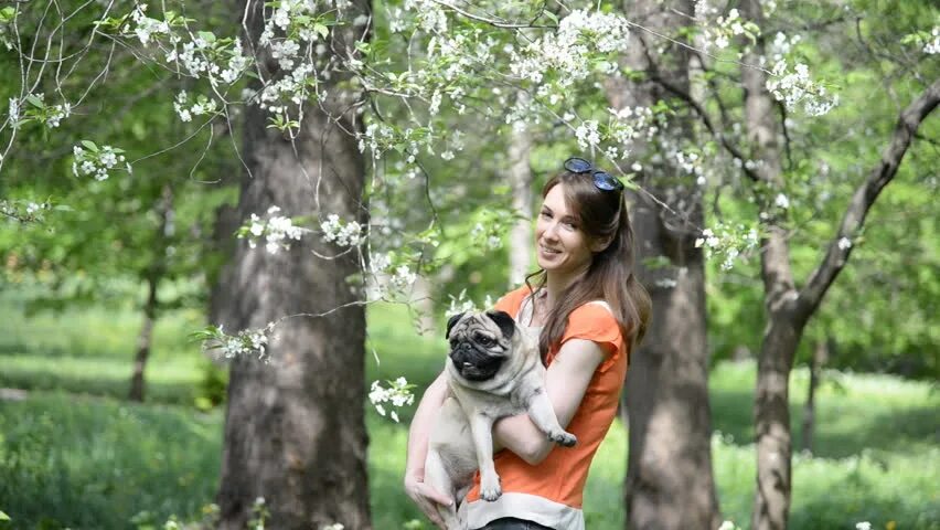 Breed woman. Счастливые животные. Собаки и женщины 18. Darlingdog. Фанни вумен энд дог.