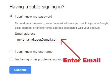 Check email address exists