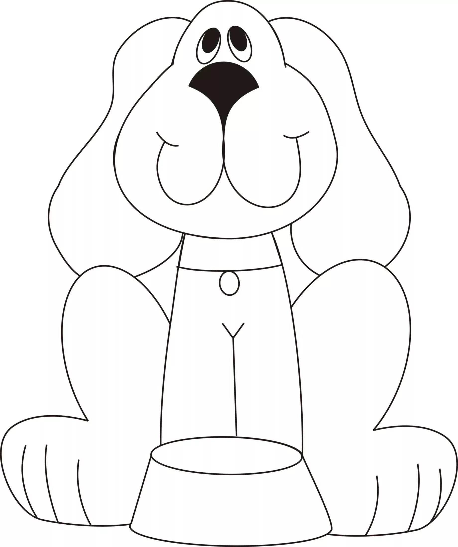 Раскраска малышам «собачка». Контуры животных для детей. Трафарет собачки для аппликации. Собака трафарет для детей. Мордочка собачки.