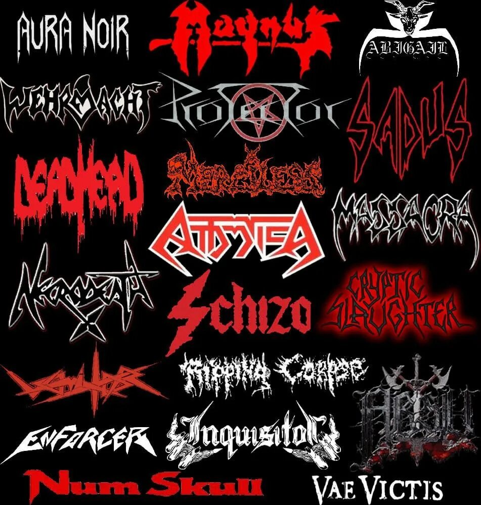Длинные названия металл групп. Трэш металл. трэш метал логотип. thrash metal группы.