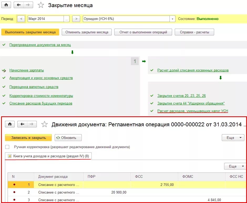 Документ закрытие месяца. 1с УСН доходы минус расходы. Закрытый перечень расходов по УСН. Закрывающие документы при УСН доходы минус расходы. Возврат денежных средств усн доходы