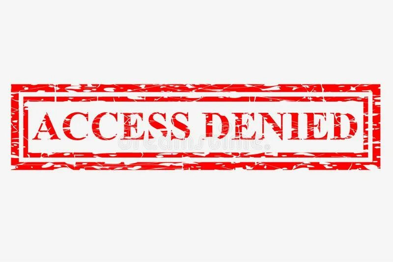 Отказано штамп вектор. Штамп запрещено. Access denied. Access denied штамп.