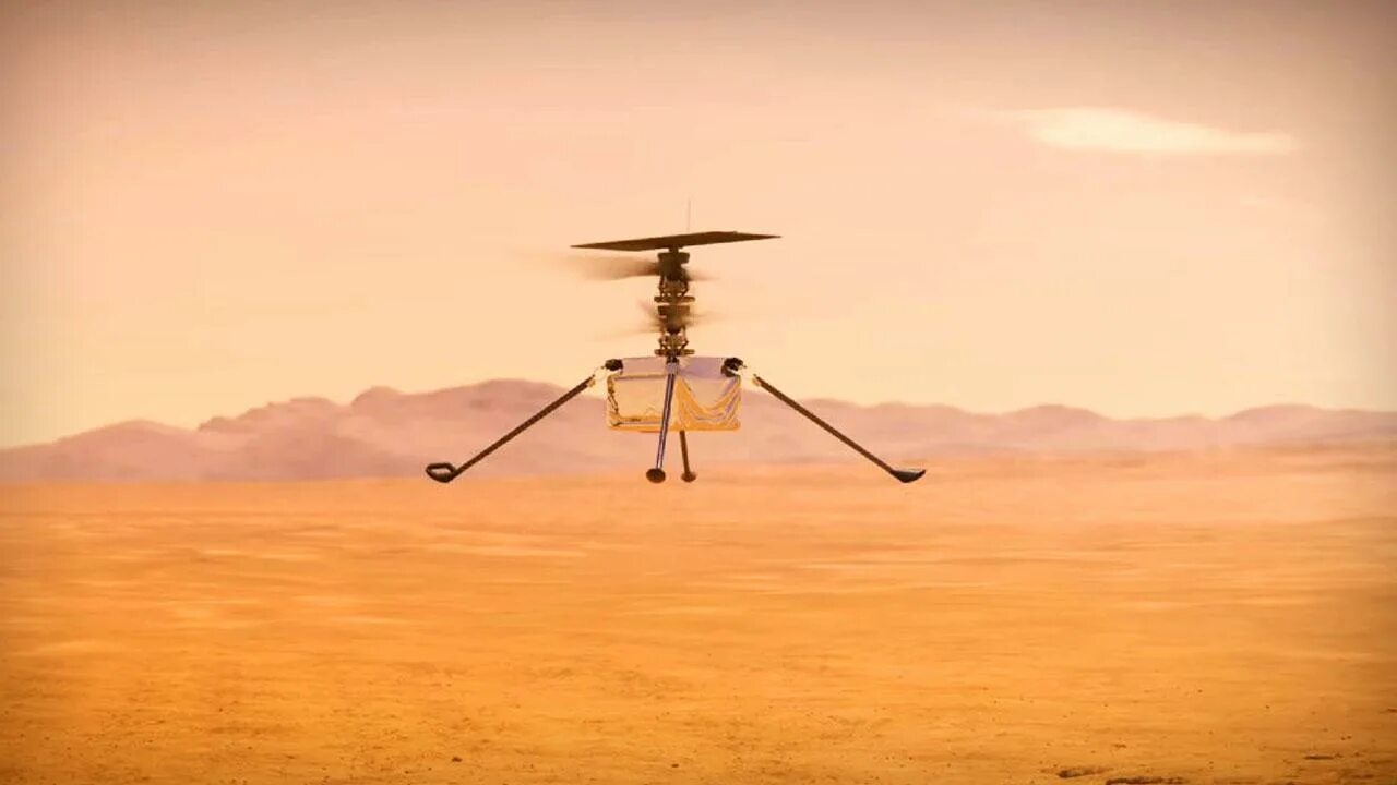 Марс вертолет полет. (ingenuity - mars helicopter scout). ingenuity вертолёт. летательный аппарат для марса. фото марса.