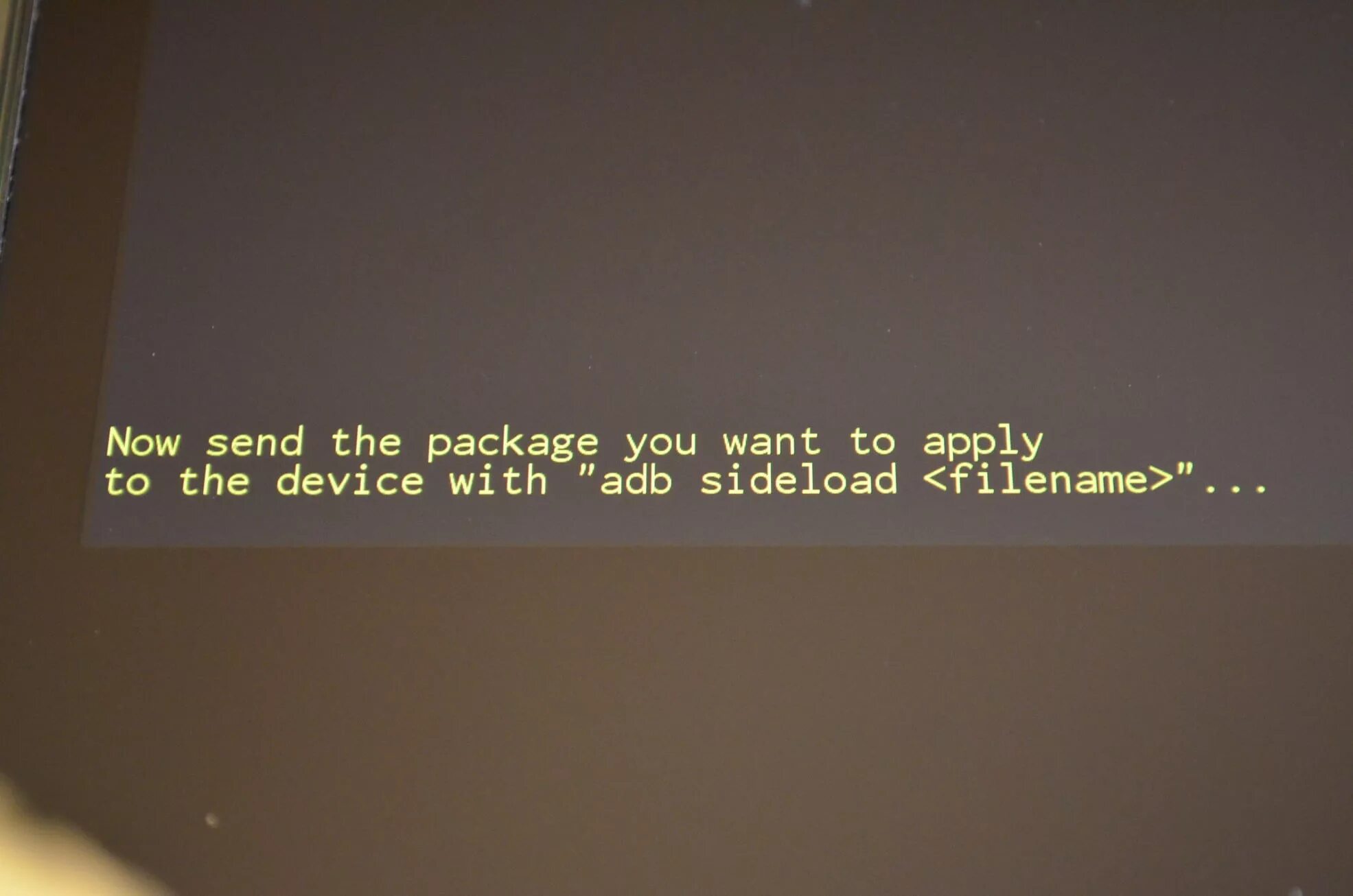 ADB Sideload. Orangefox ADB Sideload. Now send the package you want to apply to the device with ADB Sideload filename перевод на русский. Sideload update.