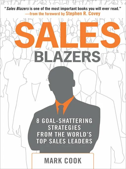 Sale Blazers. The sales book. Blazing goals.