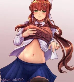 Пин от пользователя Arashi Hokobimasu на доске DDLC Рисовать и Клубы.