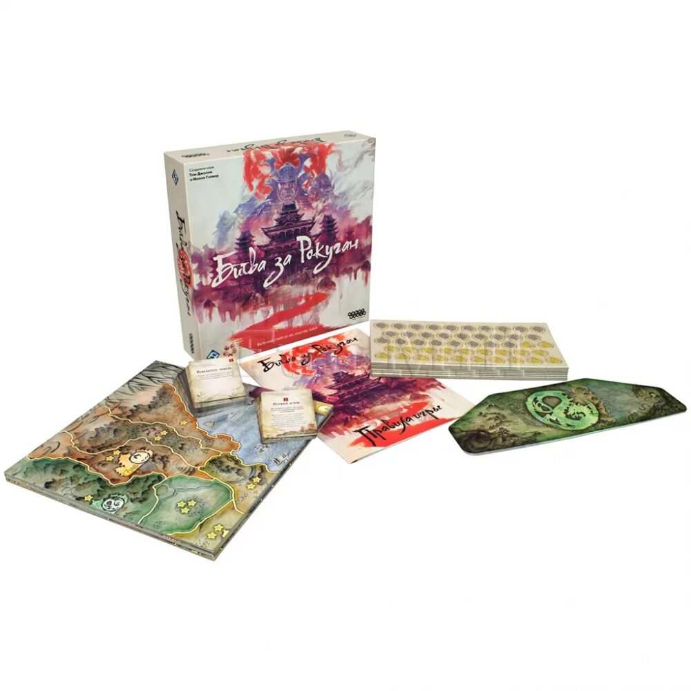 Настольная игра: битва за рокуган, арт. Игра битва за рокуган. Битва за рокуган жетоны. Битва за рокуган обзор. Настольная игра hobby world битва за рокуган.