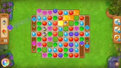 Сколько уровней в игре gardenscapes