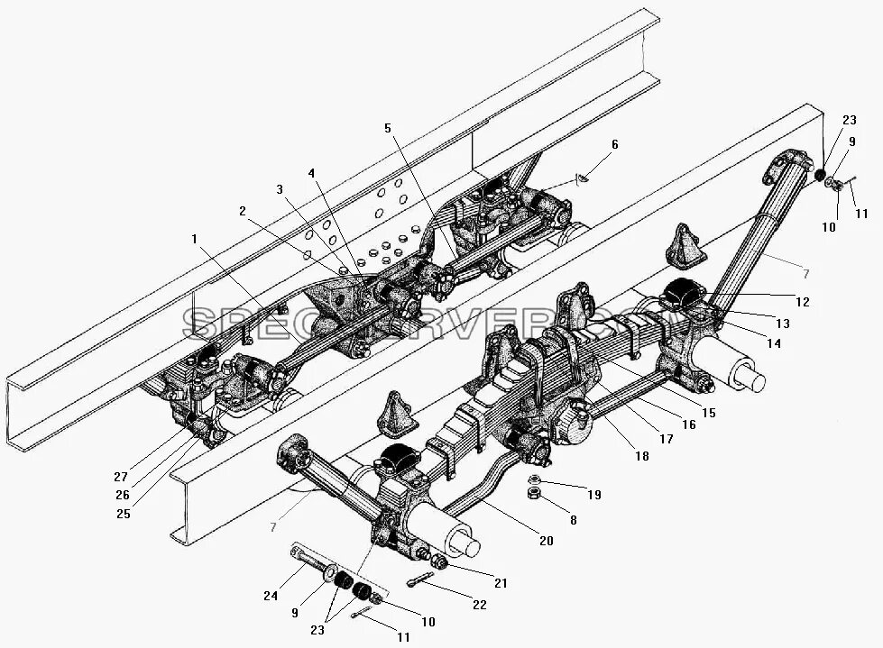 подвеска урал 4320. рама урал 4320 ходовая. рессора урал 4320 передняя. подвеска урал 4320. урал 4320 крепление задней тележки.