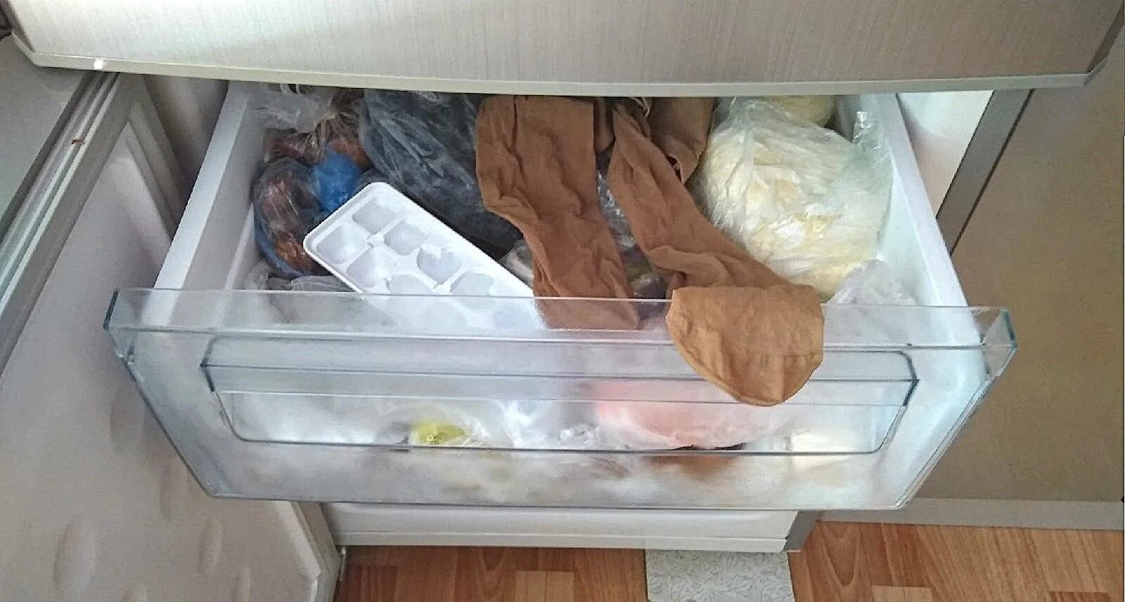 Использую морозильную камеру
