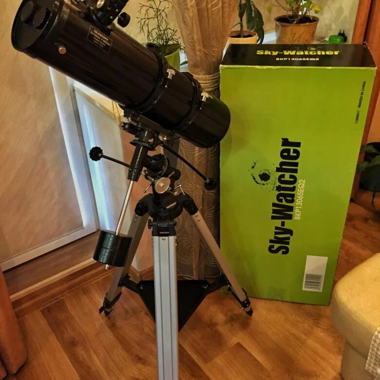 Собранные скай. Sky-Watcher 13065eq2. Sky-Watcher BK p13065eq2. Sky Watcher eq2. Sky-Watcher BK 809eq2 упаковка.