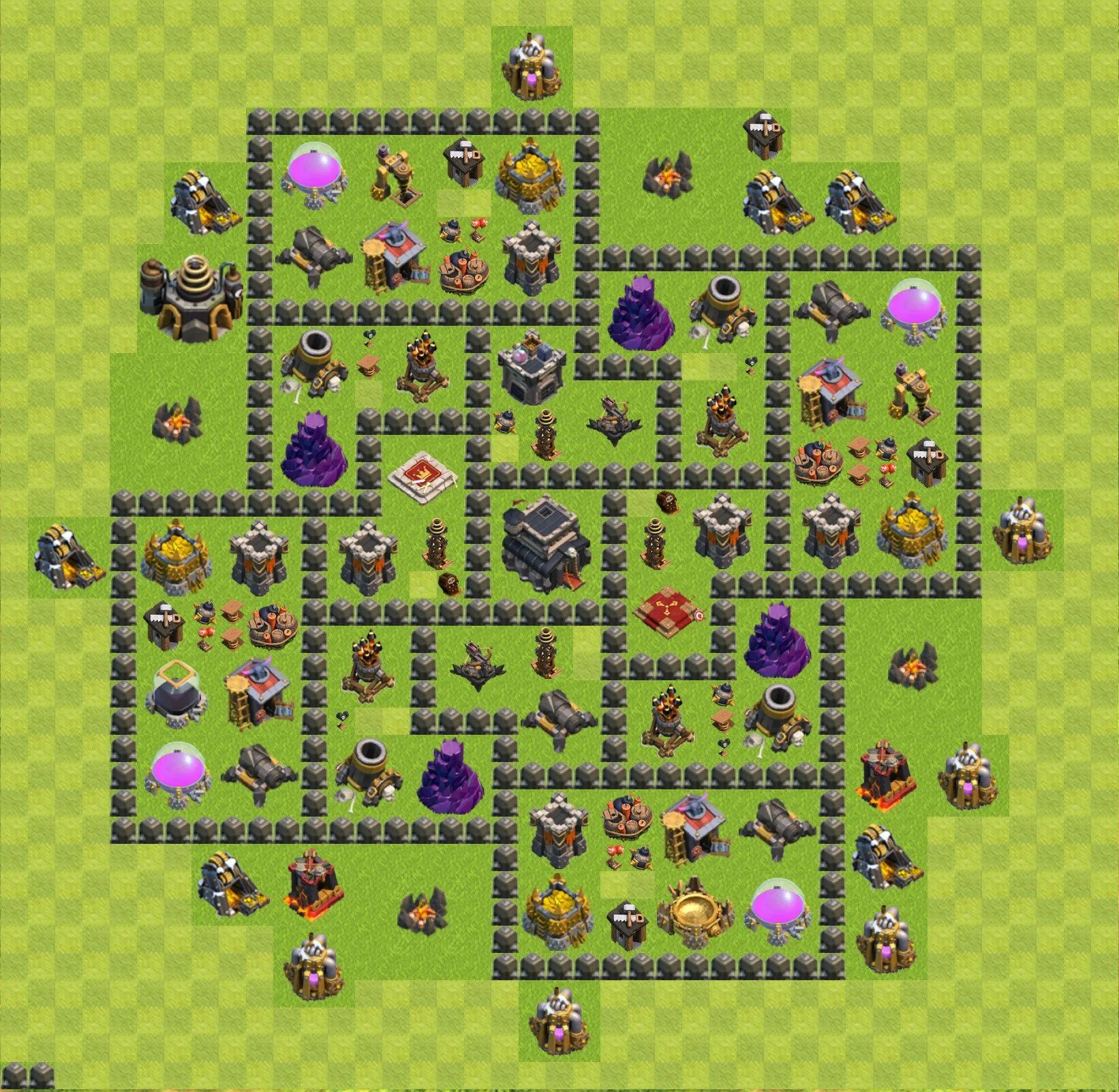 Clash of clans местоположение