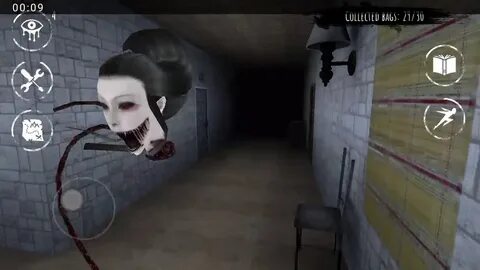 Игра глаз с девушкой