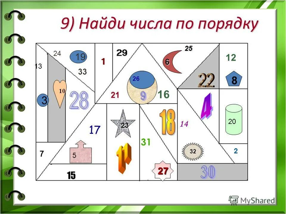 Найди число. Поиск цифр. Упражнение найти числа по порядку. Задание Найди числа по порядку для детей. Найти числа на картинках