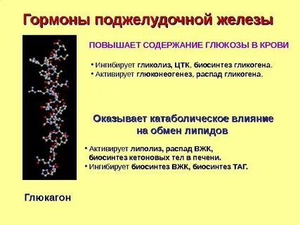 Глюкоза гормон