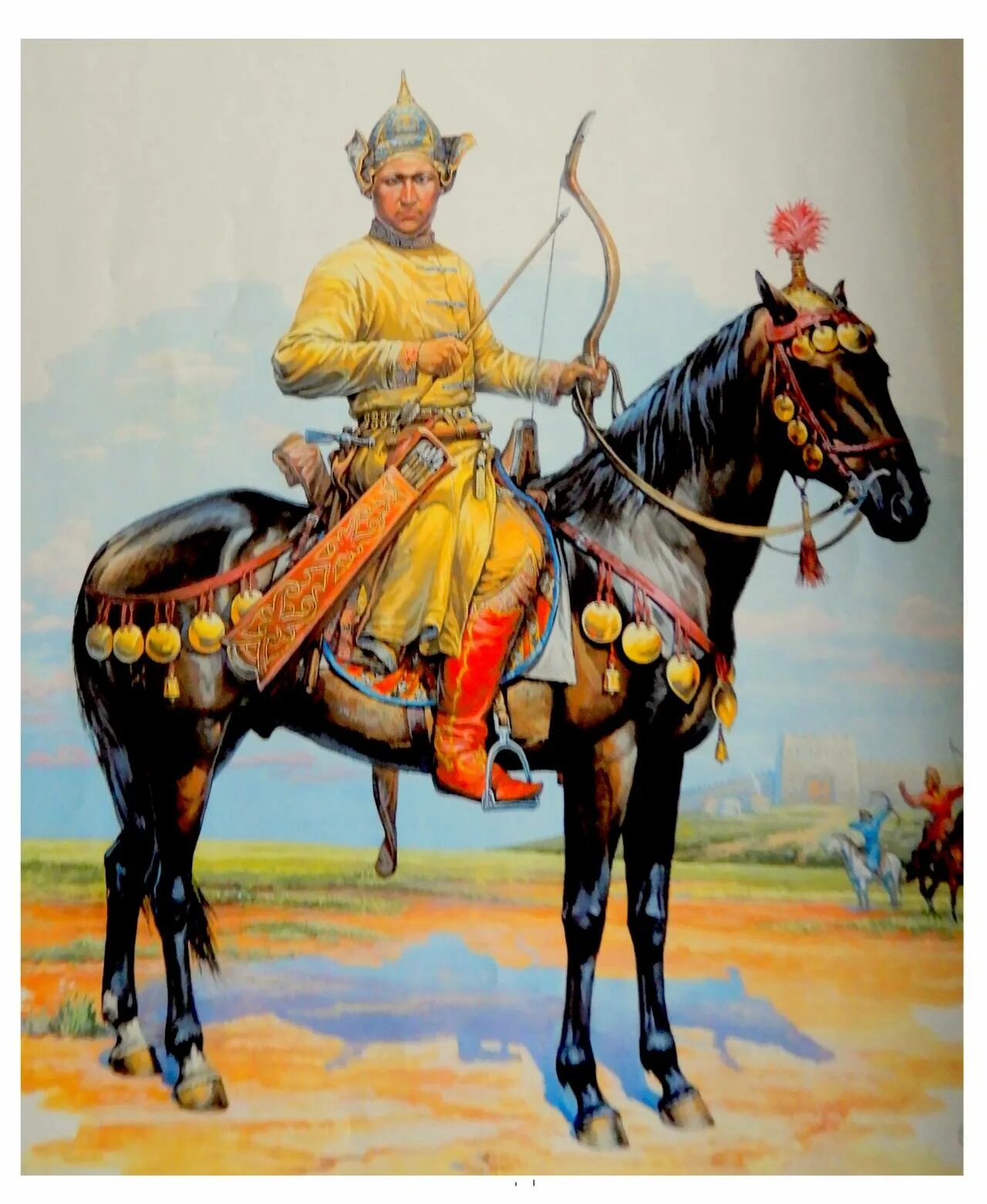 Хазарские ханы. Хазарский каганат воин. Хазарский воин / Khazar Warrior.