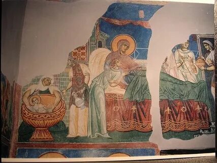 Рождество богородицы фреска