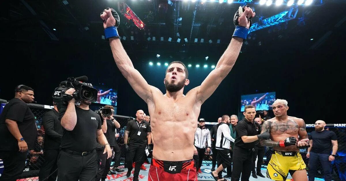 Махачева выиграл. Махачев чемпион ufc. бой ислама махачева 2025.