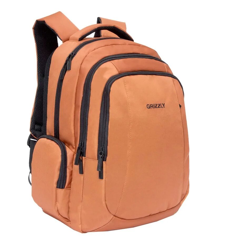 Grizzly ru 700. Фирма Grizzly рюкзаки. Рюкзак молодежный, оранжевый. Рюкзак Гризли мужской.