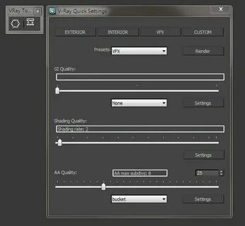 Quick setting