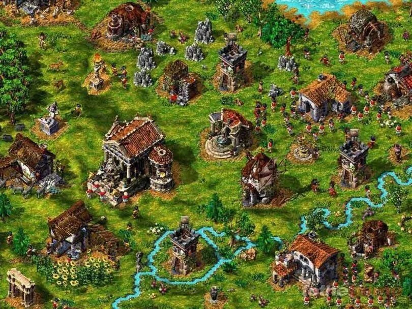 Стратегия на год. Сеттлерс 4. Settlers игра. Стратегия the Settlers 4. Игра поселенцы the Settlers.