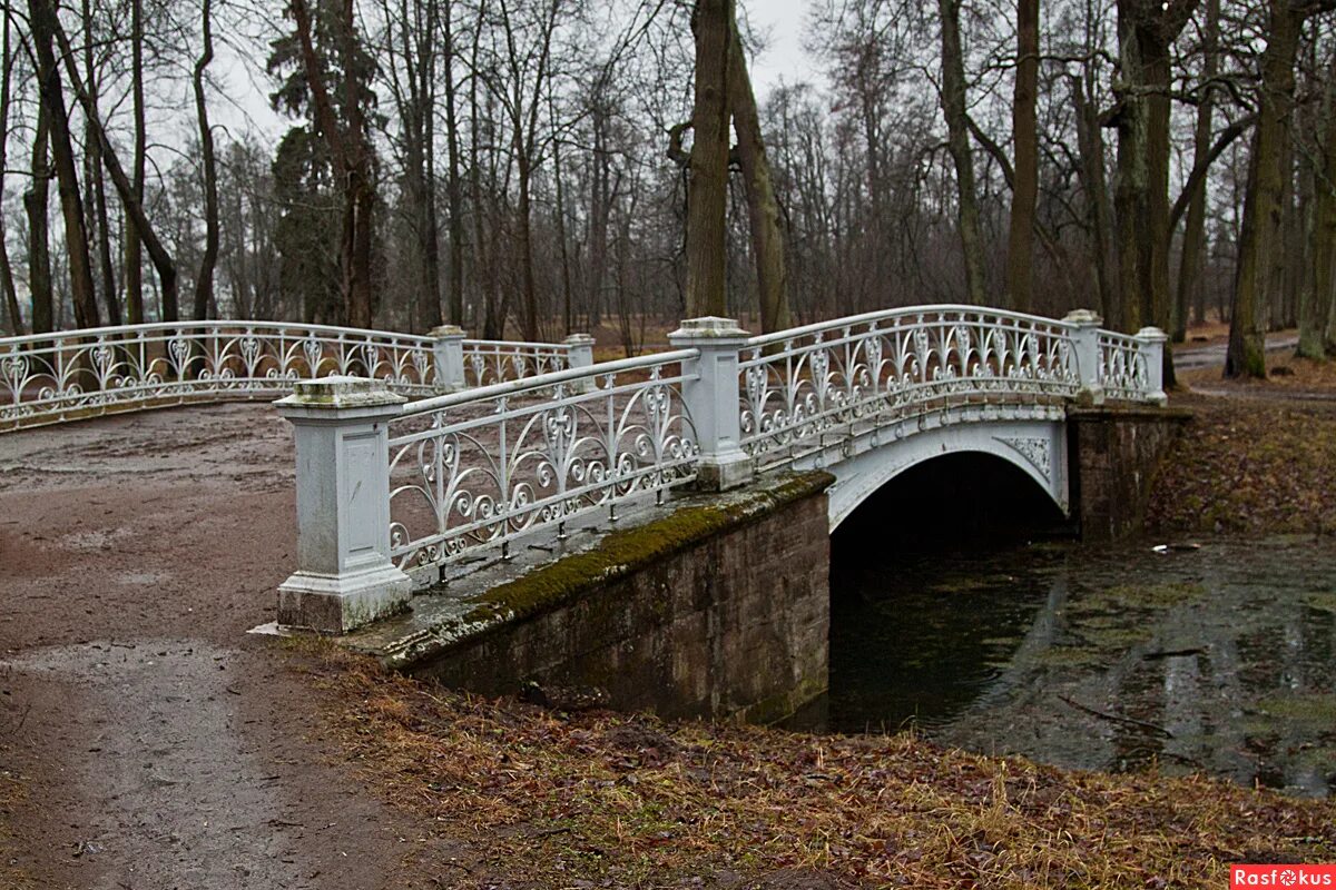 Большой Ламский мост - Александровский парк (Царское Село) / Пейзажный парк