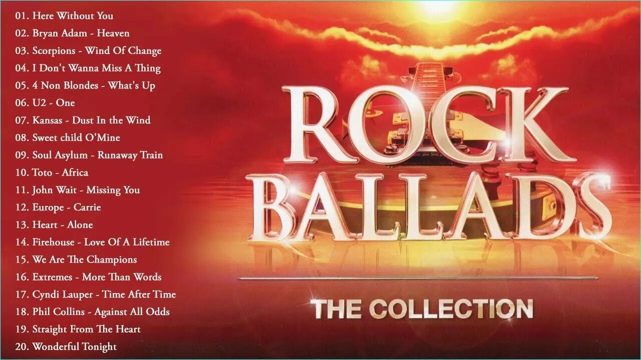 The best Rock Ballads. Rock Ballads CD. 80s Rock Ballads. Rock Ballads кассета.