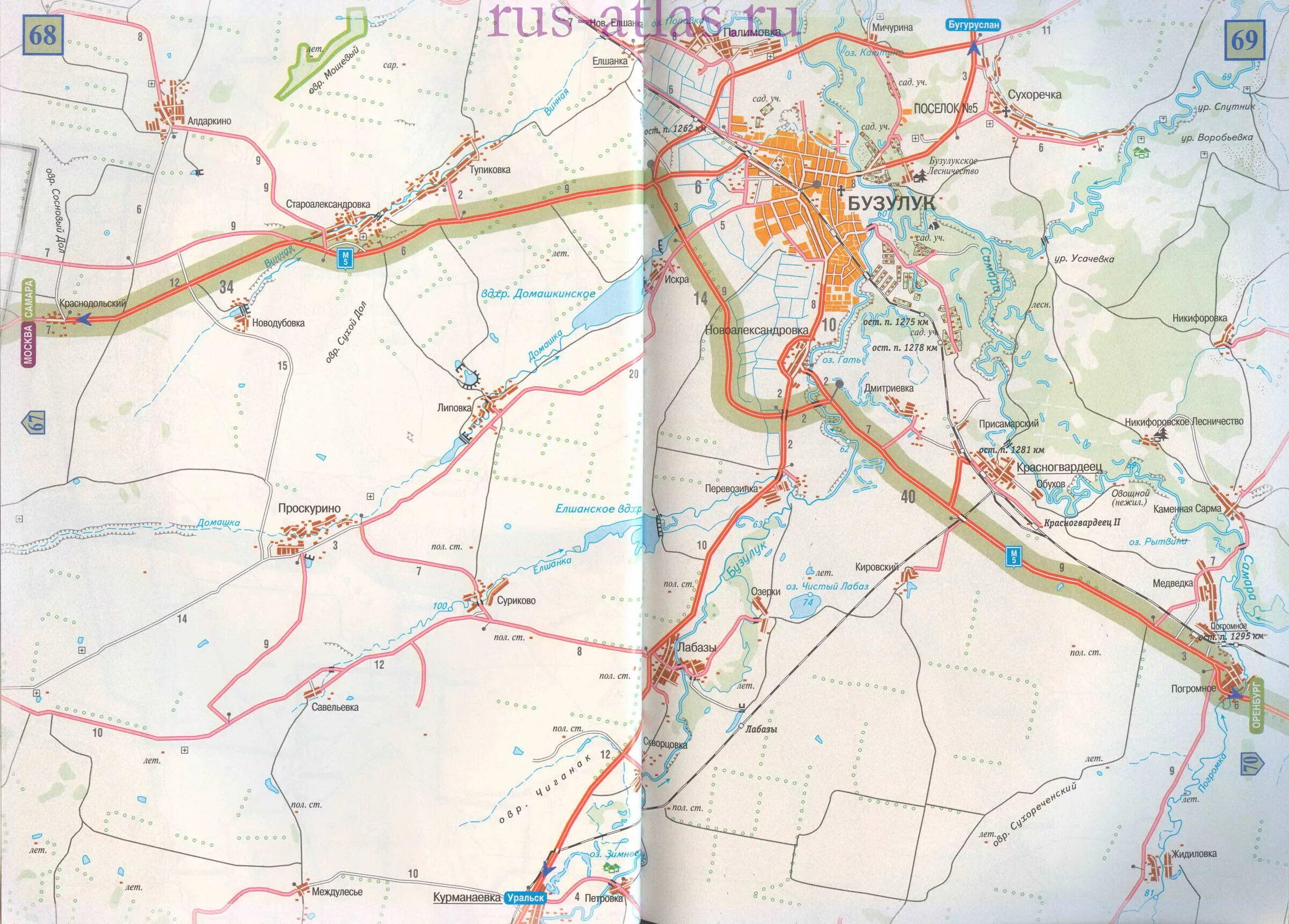 Спутник бузулук. Карта автодороги Бузулук Самара. Оренбург Бузулук карта. Карта Оренбург Бузулук Самара. Карта трассы Самара Оренбург.