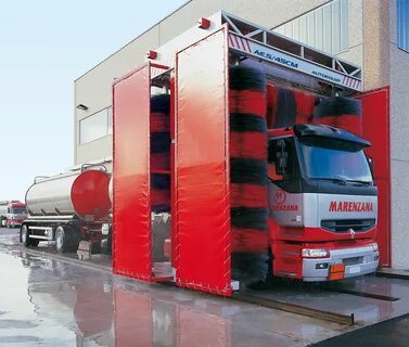 Автоматическая грузовая мойка