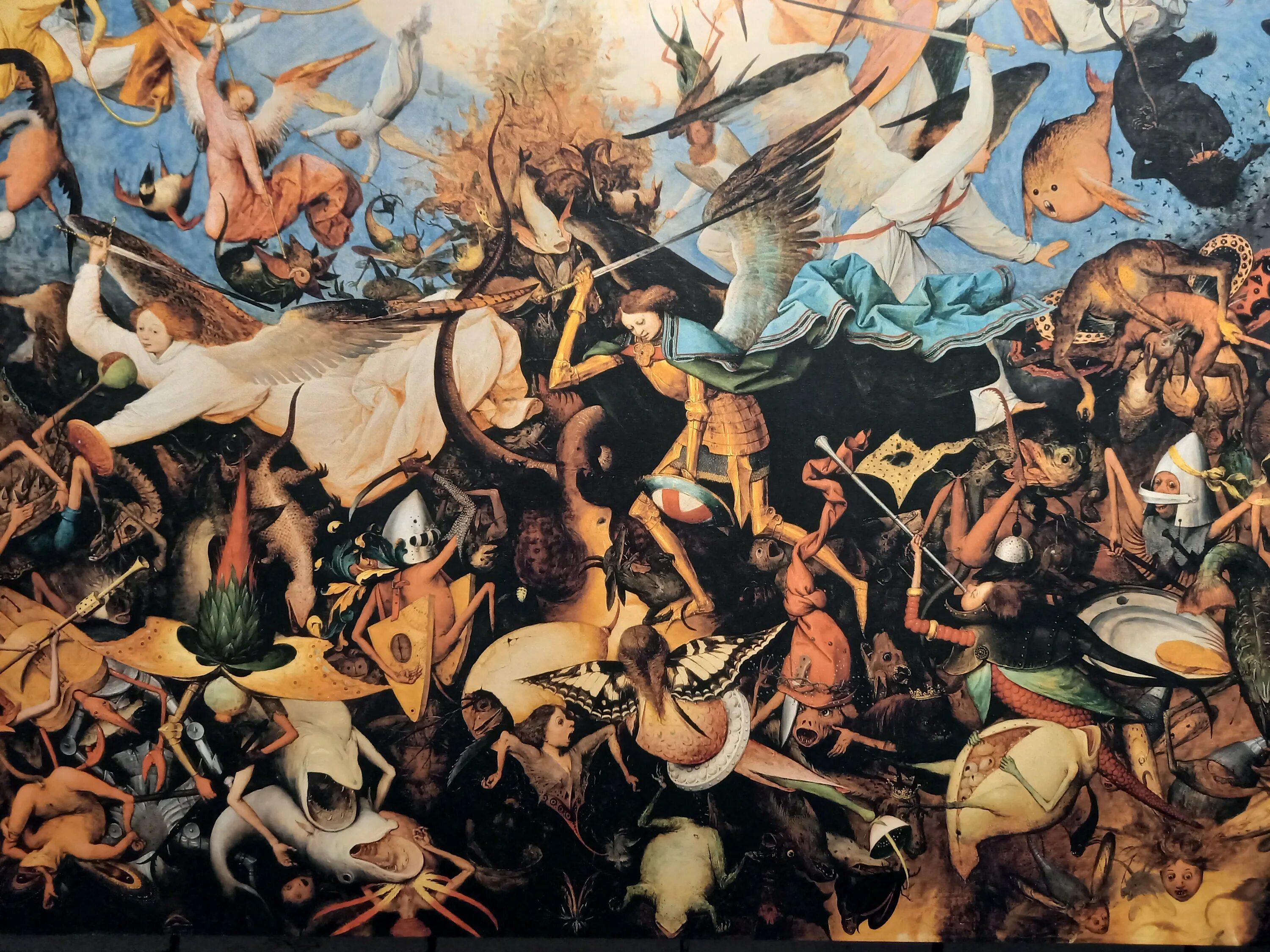 Сад земных наслаждений. Сад земных наслаждений. Низвержение восставших ангелов иеронима босха. Босх и брейгель выставка. Брейгель падение ангелов.