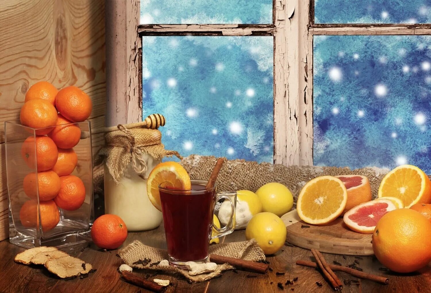 Апельсин есть вечером. Зимний натюрморт. Зимнее окно. Натюрморт с мандаринами. Натюрморт на окне зимний.