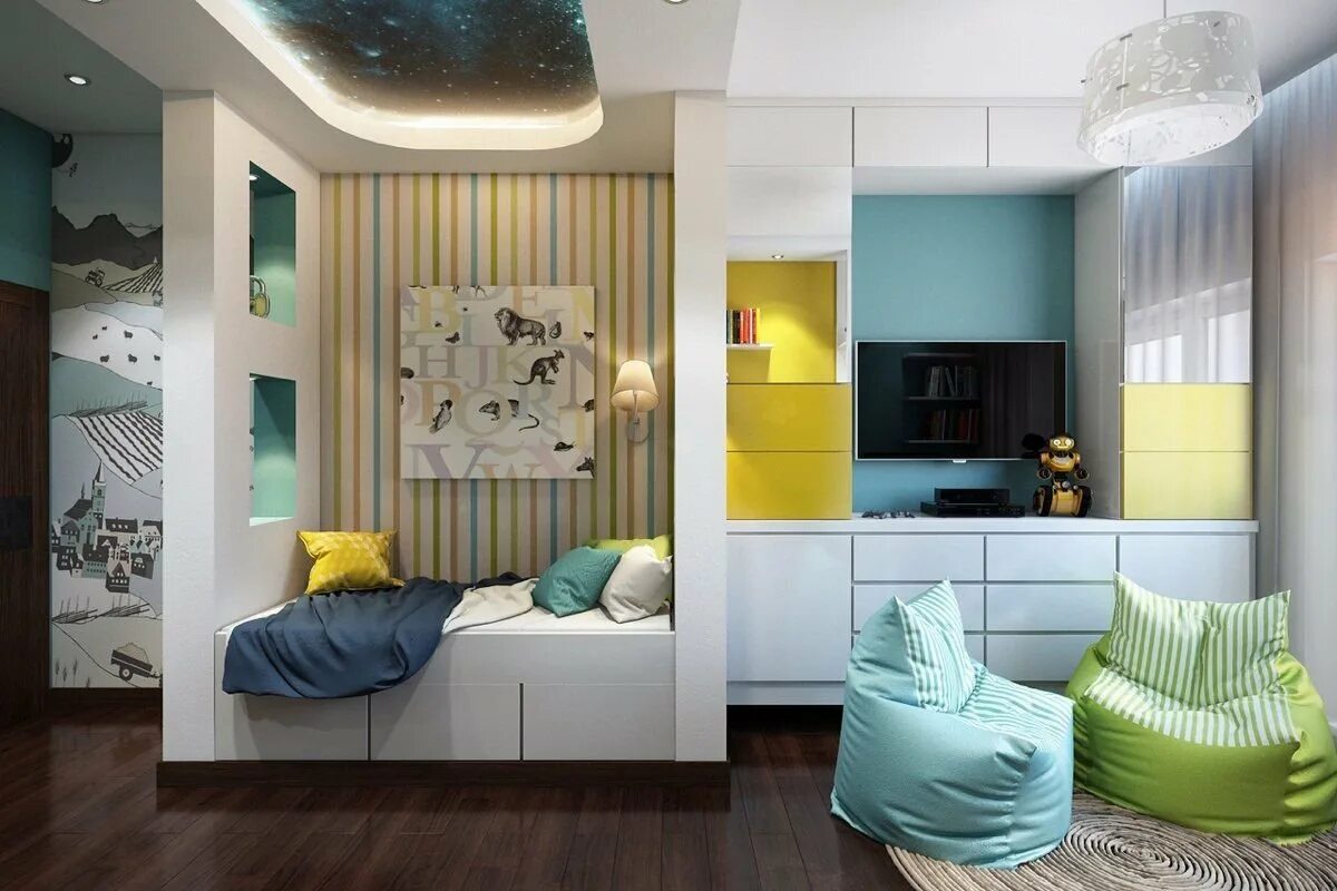 Inspiring Modern Bedrooms For Kids: Colorful, Quirky, And Fun Modern childrens r