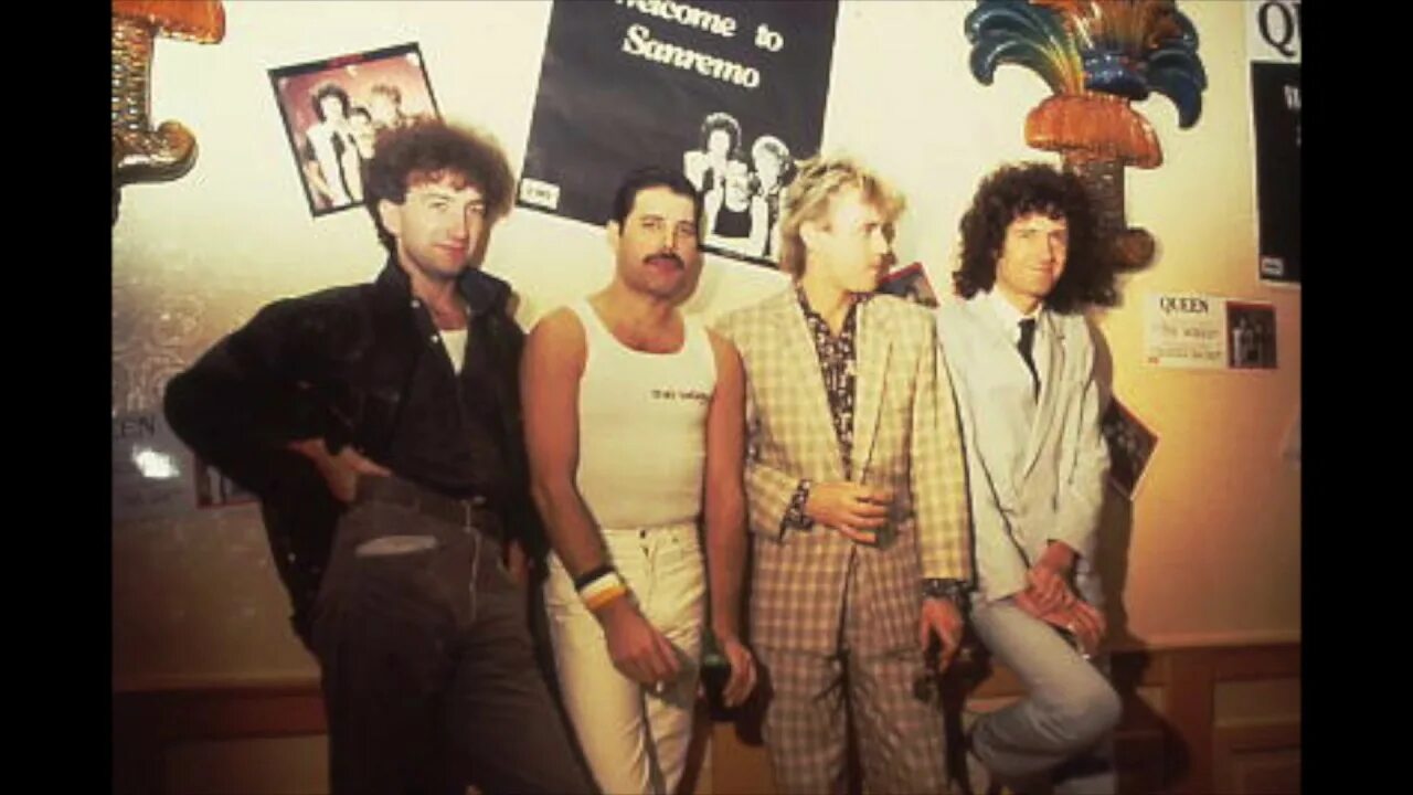 Queen i want it all. Куин 1984. queen band 1984. группа квин гага. сан ремо 1984.